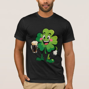 Cute Clover Raises A Glass T-Shirt