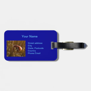 Cute Clownfish Luggage Tag