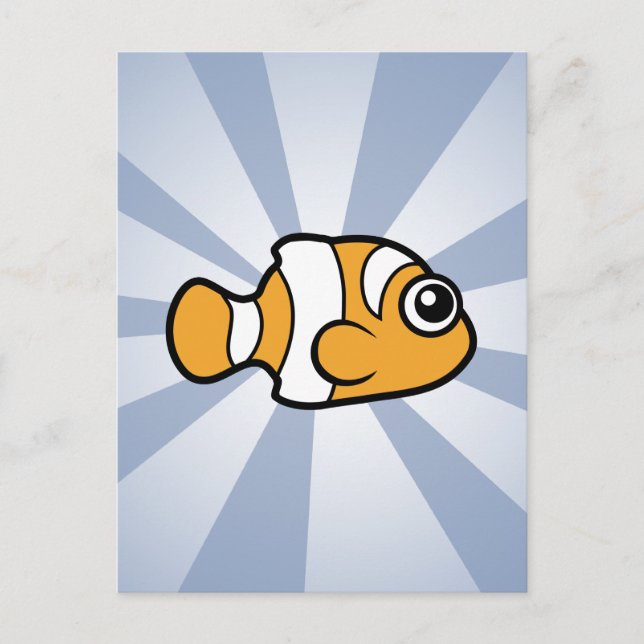 Cute Clownfish Postcard (Front)