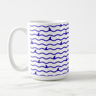 Cute Coastal Sea Life Design Coffee Mug