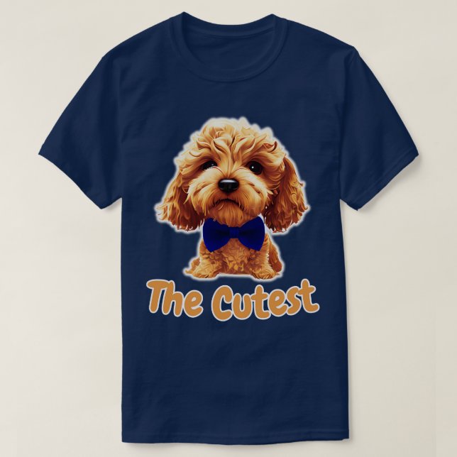 cute cockapoo 1 T-Shirt (Design Front)