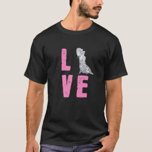 Cute Cockatoo Gift - Love My Umbrella Cockatoo T-Shirt