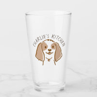 Cute Cocker Spaniel Cartoon Dog Personalized