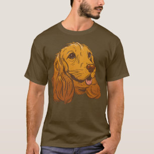 Cute Cocker Spaniel Dog Owner Puppy Pet Dog Lover  T-Shirt