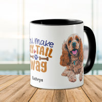 Cute Cocker Spaniel You Make My Tail Wag