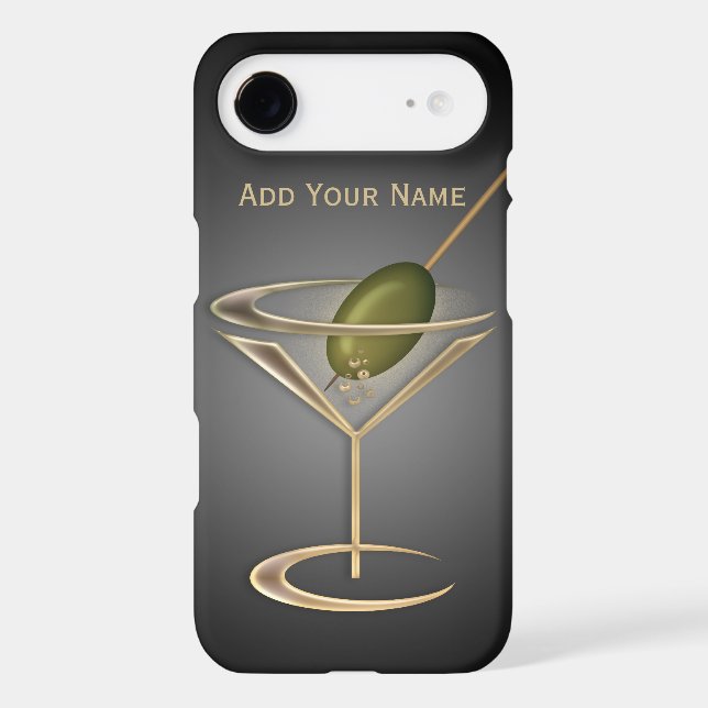 Cute Cocktails Personalized Case-Mate iPhone Case (Back)