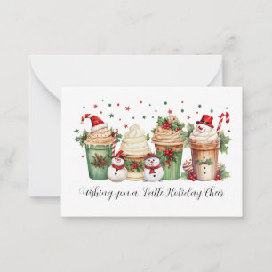 Cute Coffee Christmas Gift Card Holder for Teacher