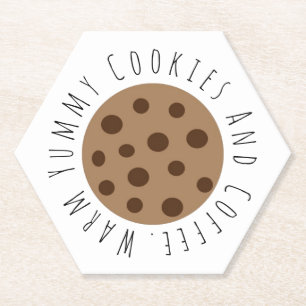 Cute Coffee Paper Coasters