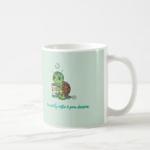 Cute Coffee Turtle Mug