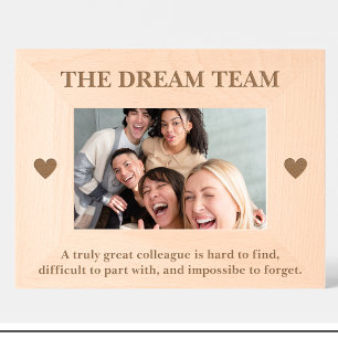 Cute Colleague Quote Custom Wood Frames