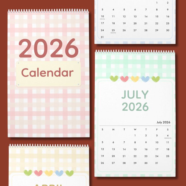 Cute & Colorful 2026 Calendar (Creator Uploaded)