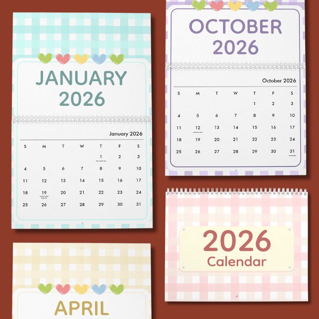Cute & Colorful 2026 Calendar (Creator Uploaded)