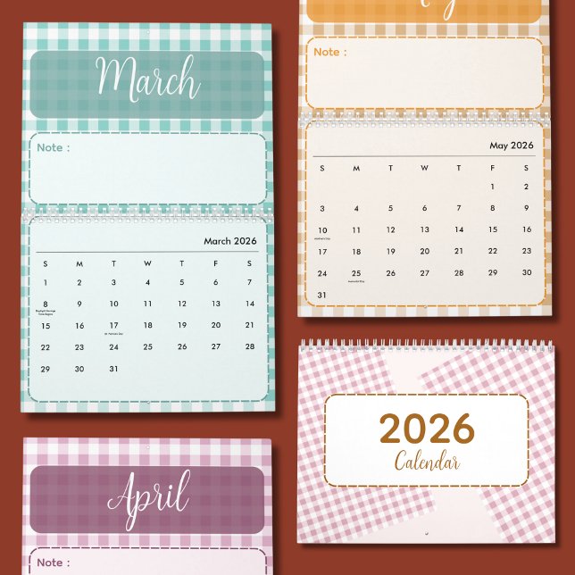 Cute & Colorful 2026 Calendar (Creator Uploaded)