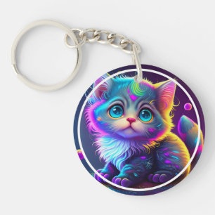 Cute Colorful Chat Artwork numérique-79827
