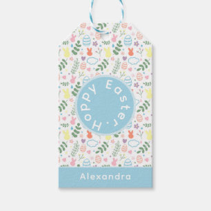 Cute Colorful Easter Medium Gift Tags
