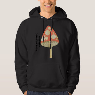 Cute Colorful Mushroom Hoodie