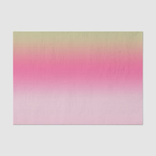 Cute Colorful Pink Gradient Tissue Paper