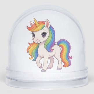 Cute, Colorful Rainbow unicorn 
