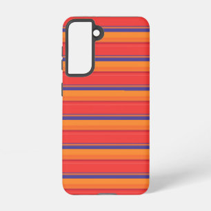 Cute colorful summer stripes  samsung galaxy case