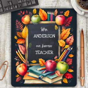 Cute Colorful Teacher Appreciation Mouse Pad