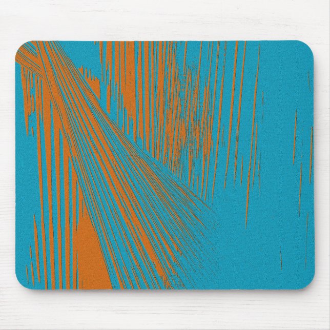 Cute Colourful Abstract Art Unique Modern Mouse Pad (Front)