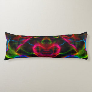 Cute colourful abstract lines body pillow