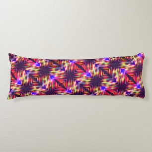Cute colourful abstract lines throw pillow iPhone 