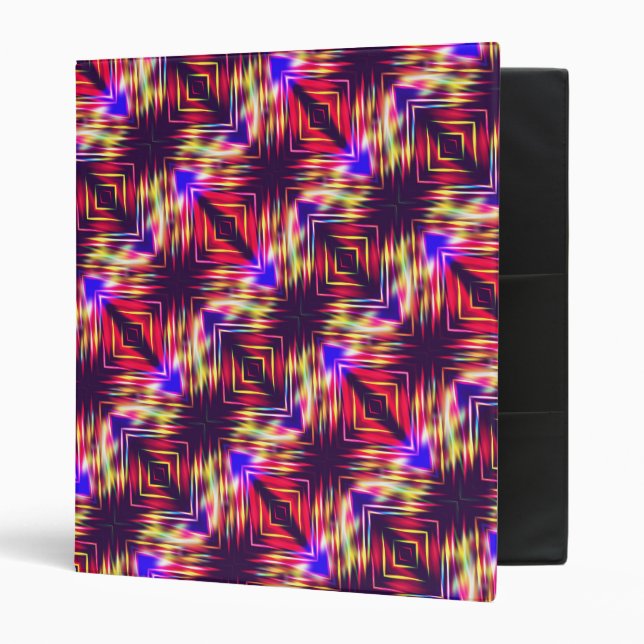 Cute colourful abstract lines throw pillow iPhone  Binder (Front/Inside)