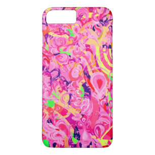 Cute colourful abstract swirls paint Case-Mate iPhone case