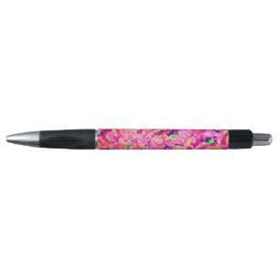 Cute colourful abstract swirls painting pen
