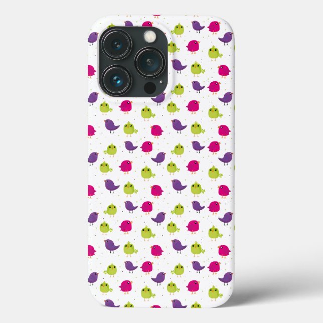 Cute colourful bird  Case-Mate iPhone case (Back)