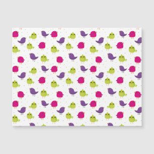 Cute colourful birds 