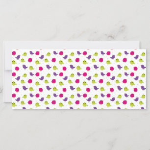 Cute colourful birds 