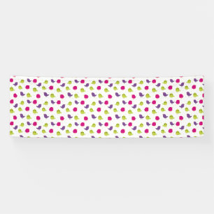 Cute colourful birds  banner