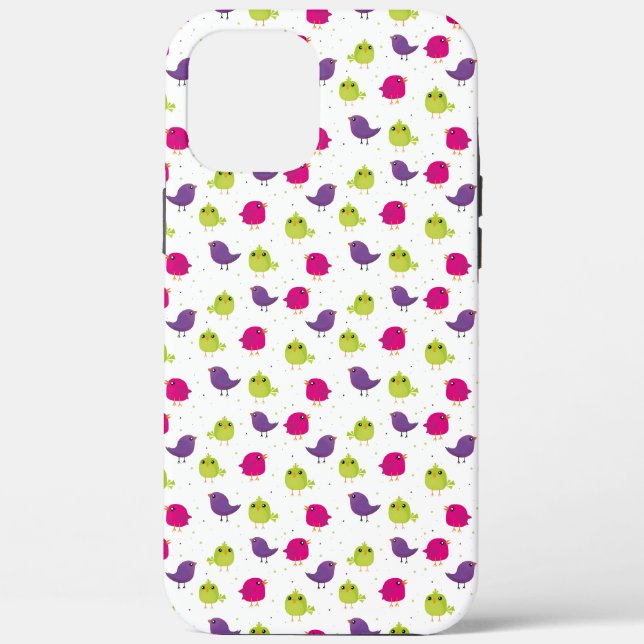 Cute colourful birds Case-Mate iPhone case (Back)