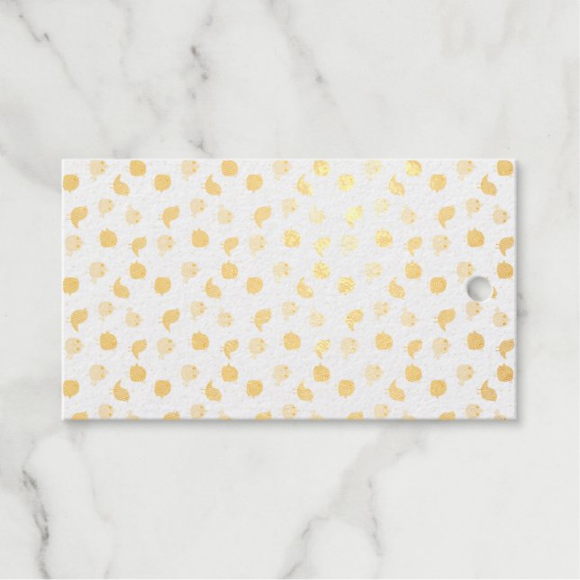 Cute colourful birds  gift tags (Front (Horizontal))