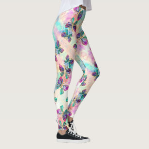 Cute Colourful Butterflies 8 - Leggings