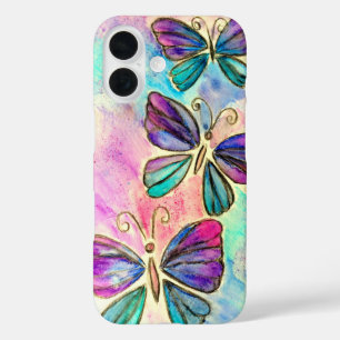 Cute Colourful Butterflies iPhone Case