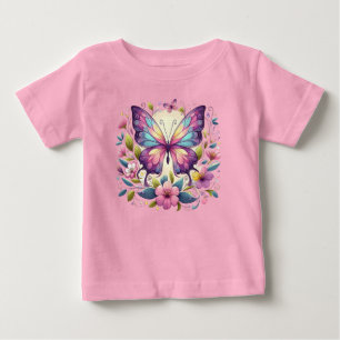 Cute, colourful butterfly baby T-Shirt