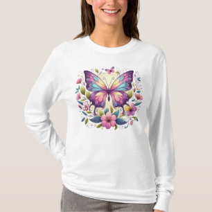 Cute, colourful butterfly  T-Shirt