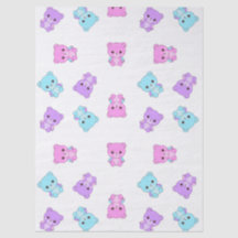 Cute Colourful Cartoon Bears
