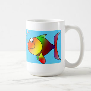 Cute Colourful Cartoon FISH MUG