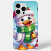 Cute Colourful Christmas duck