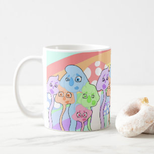 Cute Colourful Creatures Coffee Mug