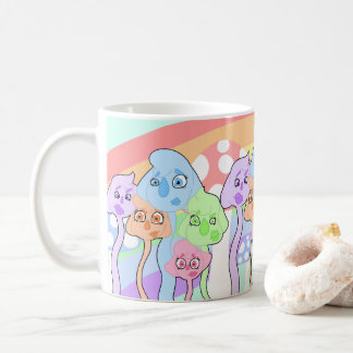 Cute Colourful Creatures Coffee Mug