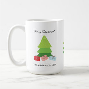 Cute Colourful Family Illustration Coffee Mug