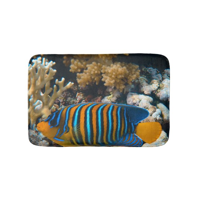 Cute Colourful Fish Bath Mat (Front)