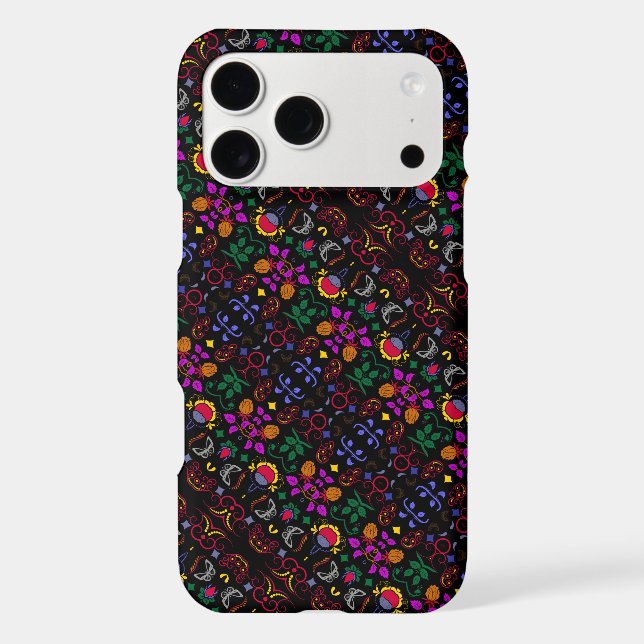 Cute colourful floral pattern  (Back)