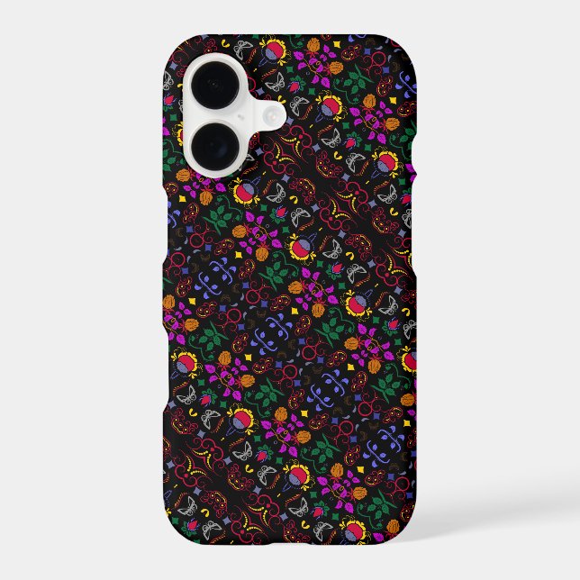 Cute colourful floral pattern  (Back)