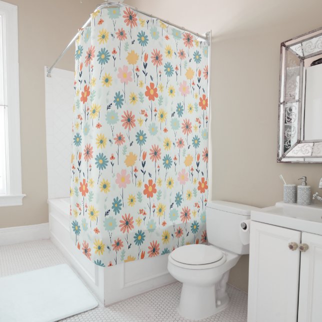Cute Colourful Flower Pattern (In Situ)